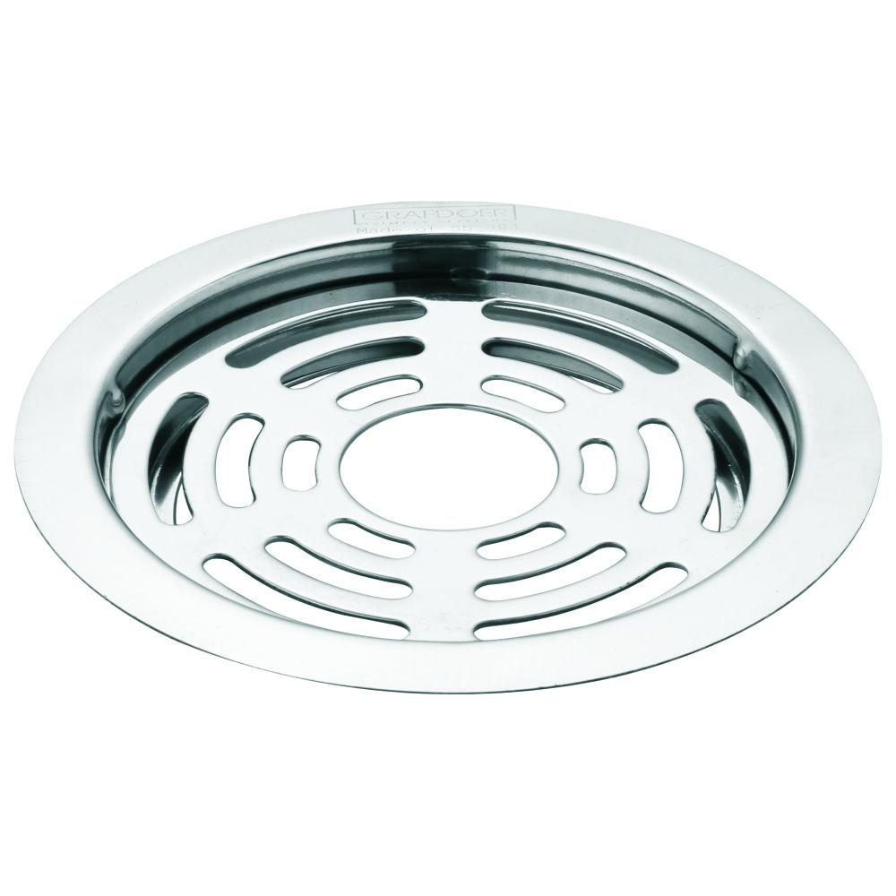 Round Drainer with Lock SS 304, 5”(Plain/Hole)